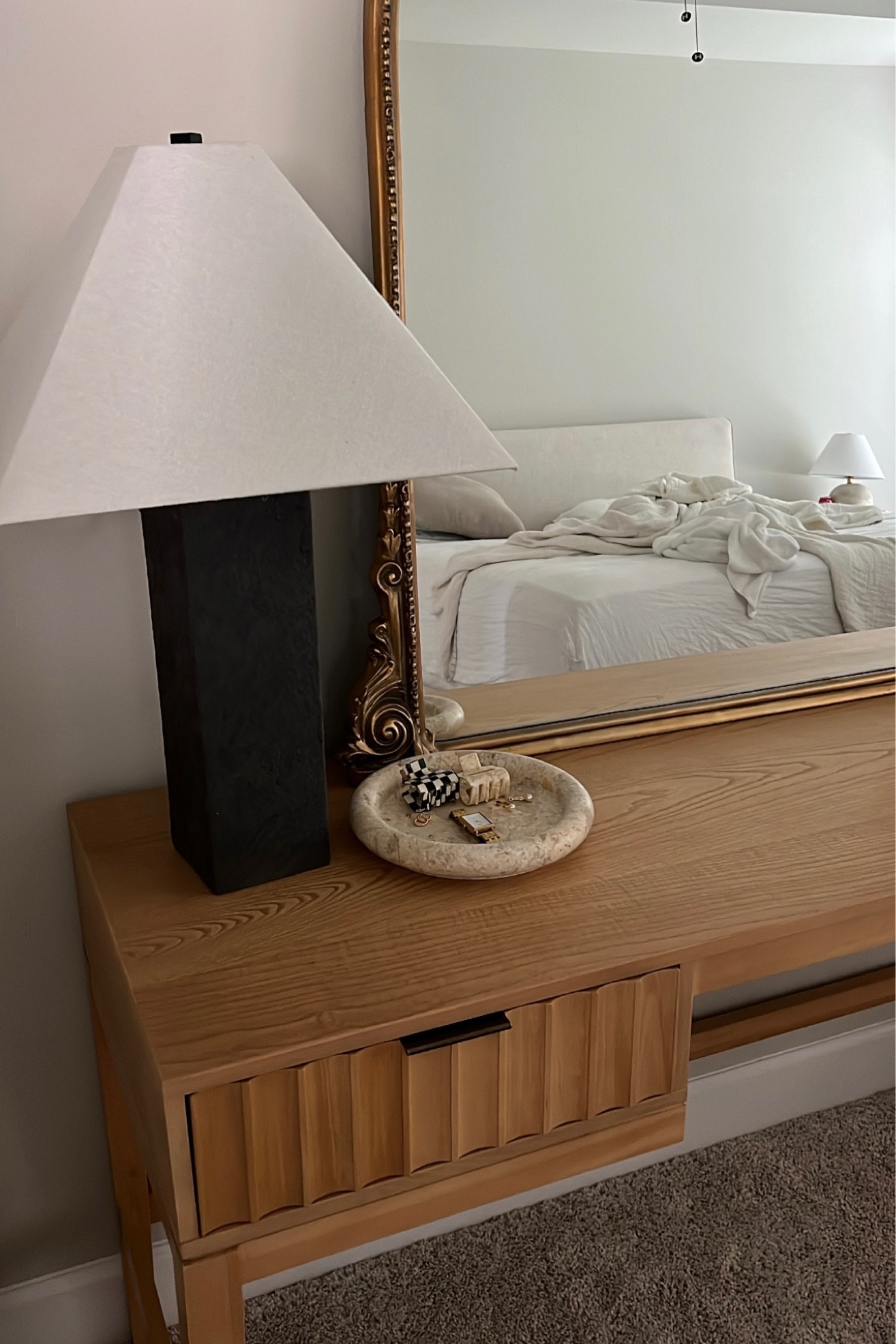 Studio McGee desk and lamp  

#LTKstyletip #LTKhome #LTKU