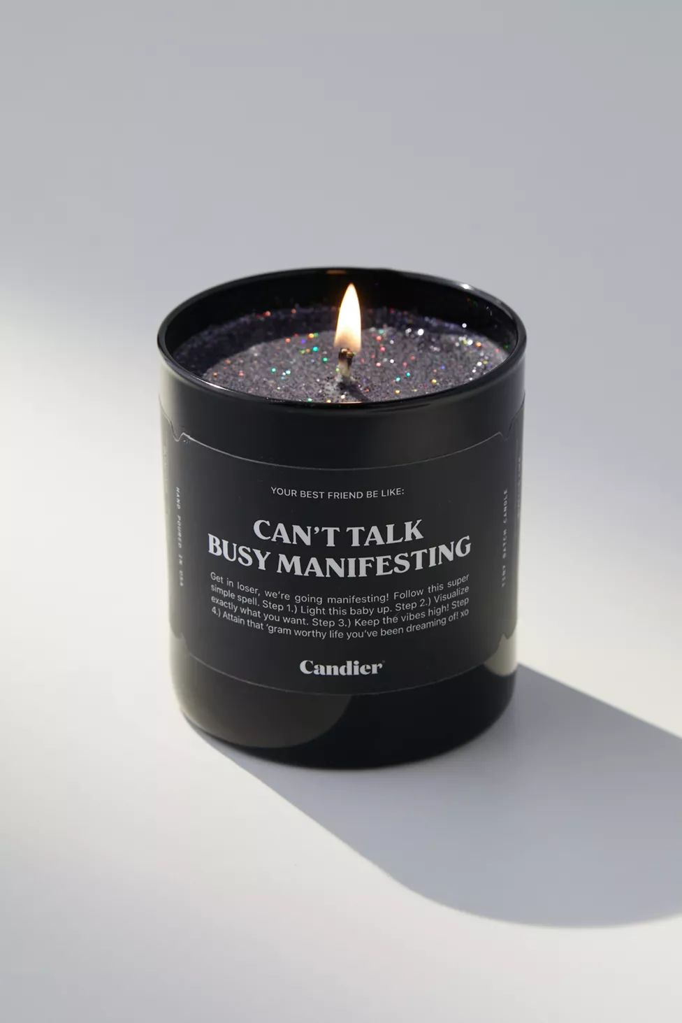 Candier Can’t Talk Busy Manifesting Candle | Urban Outfitters (US and RoW)