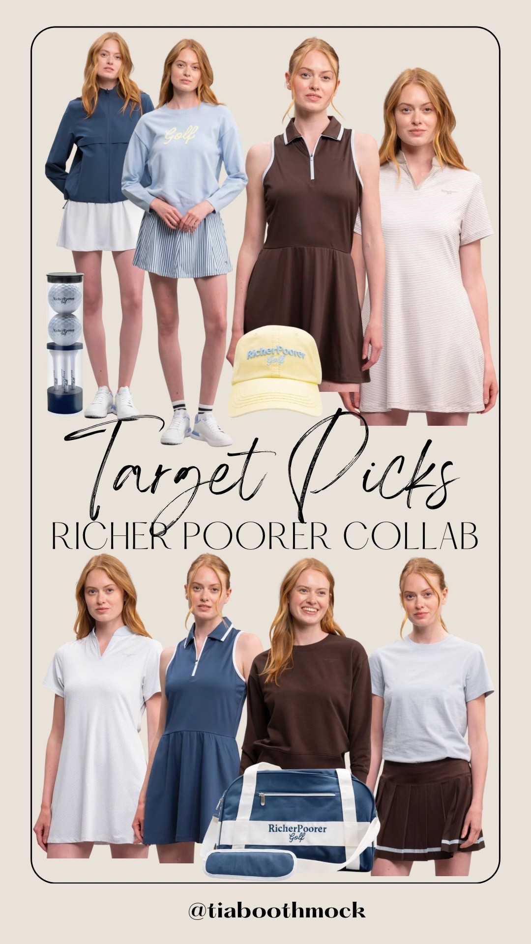 @Target’s collab with Richer Poorer is giving me all the golf inspo ⛳️ Shop my picks from the collection!

#LTKActive #LTKSeasonal #LTKTravel