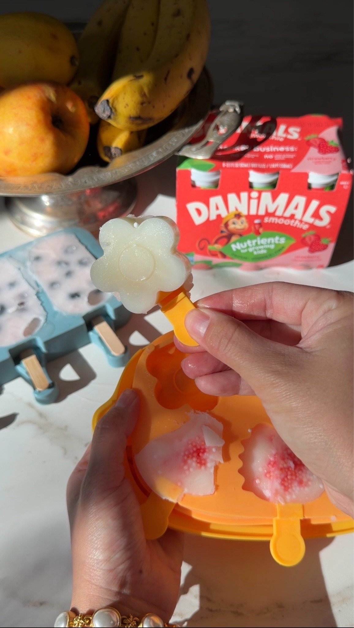 #ad #DanimalsPartner We’ve been keeping @danimals Smoothies and Pouches stocked in the fridge, and my kids are loving the new look and improved formula! I love that the smoothies have 25% less sugar* and are a good source of Calcium, Vitamin D, and Fiber. The best part? They’ve started getting creative with them on their own—freezing them into little treats and adding sprinkles for a fun summer snack. 🍦✨Keep an eye out for the new packaging on your next @target run! #TargetPartner #danimals #danimalstarget #targetfinds #targetstyle
*Danimals Smoothies contain 25% less total sugar (6g per 3.1 FL oz) than the prior recipe (9g per 3.1 FL oz).