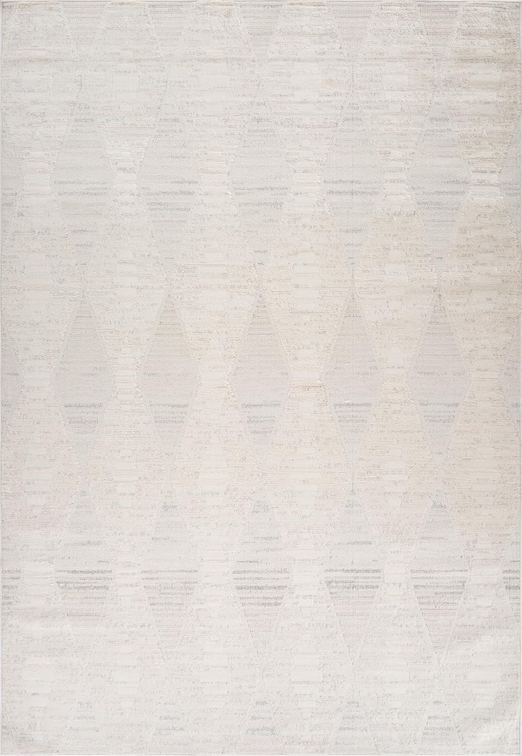 Rug Branch Astra 5'x8' (Exact Size: 5'3" x 7'7") Modern Indoor Area Rug, Cream Beige - Living Roo... | Amazon (CA)
