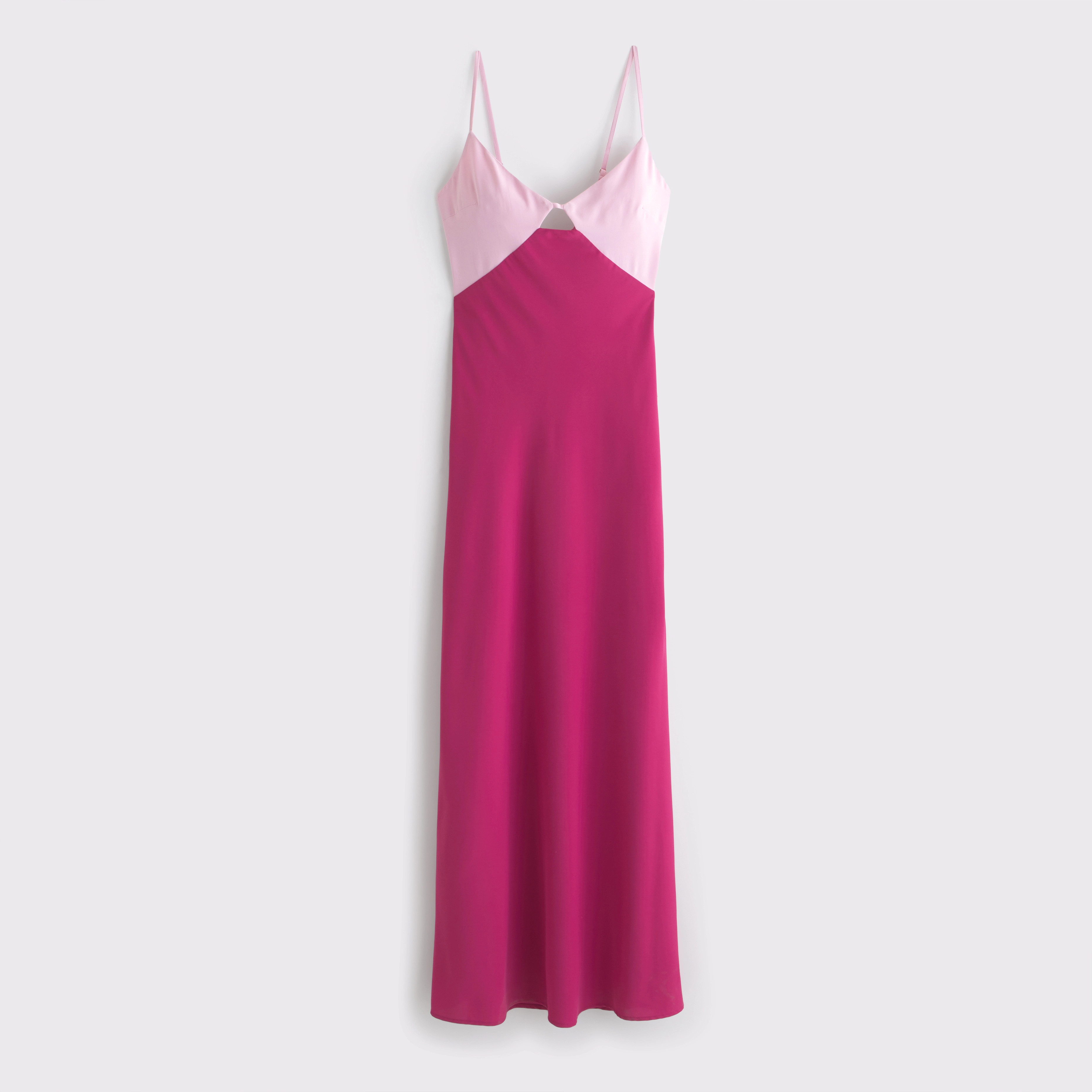 The A&F Julia Slip Cutout Maxi Dress | Abercrombie & Fitch (US)