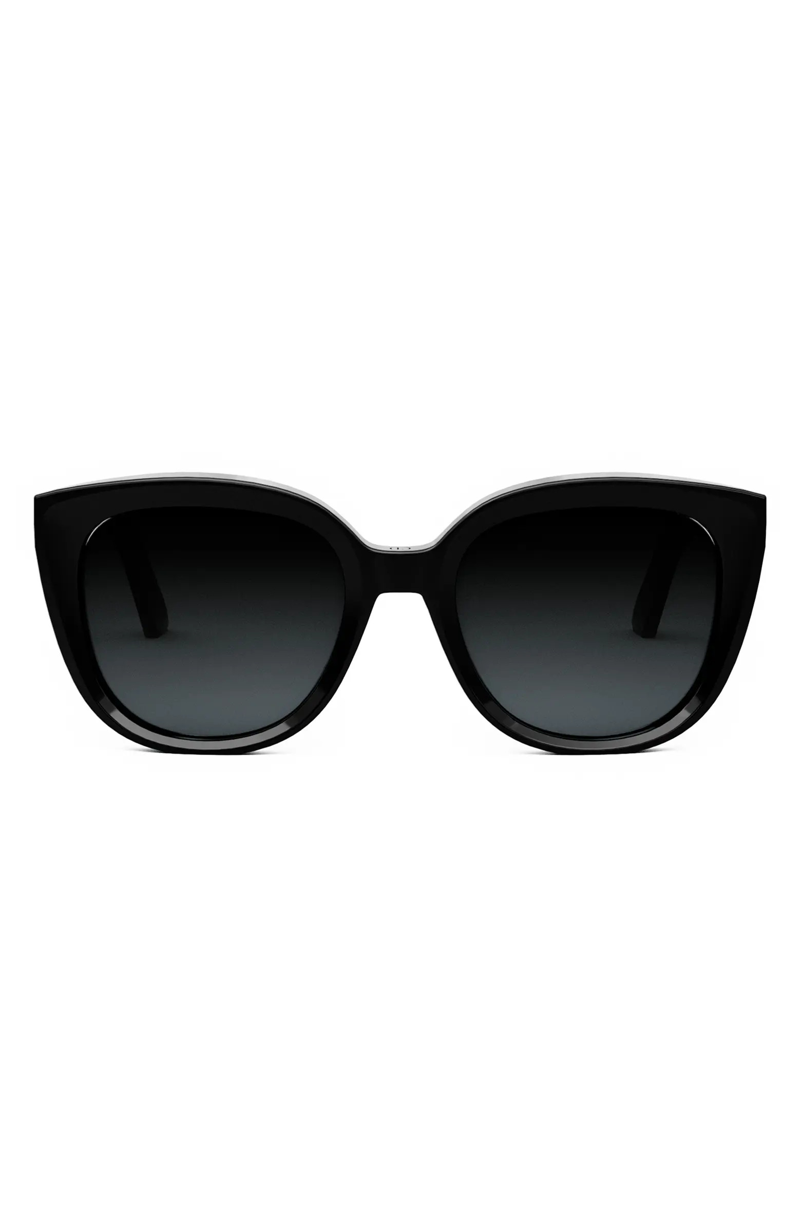 ‘DiorMidnight R1I 54mm Butterfly Sunglasses | Nordstrom
