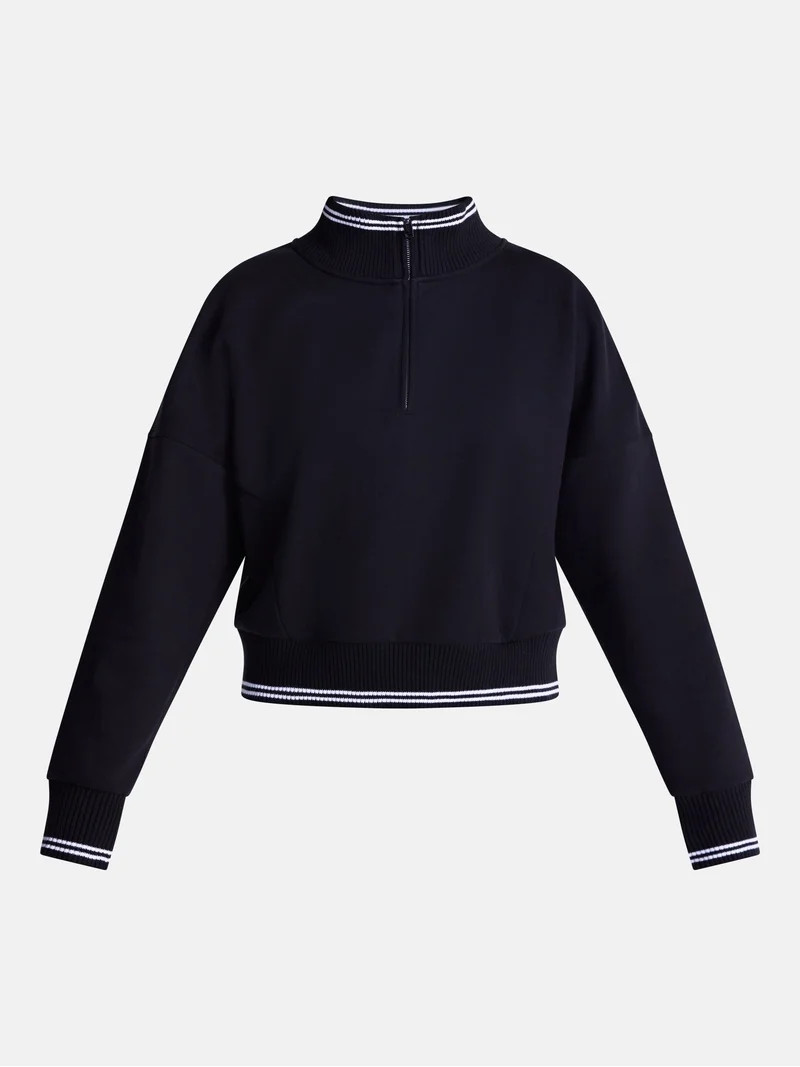 Avia Women's Quarter Zip Fleece Pullover, Sizes XS-XXXL | Walmart (US)