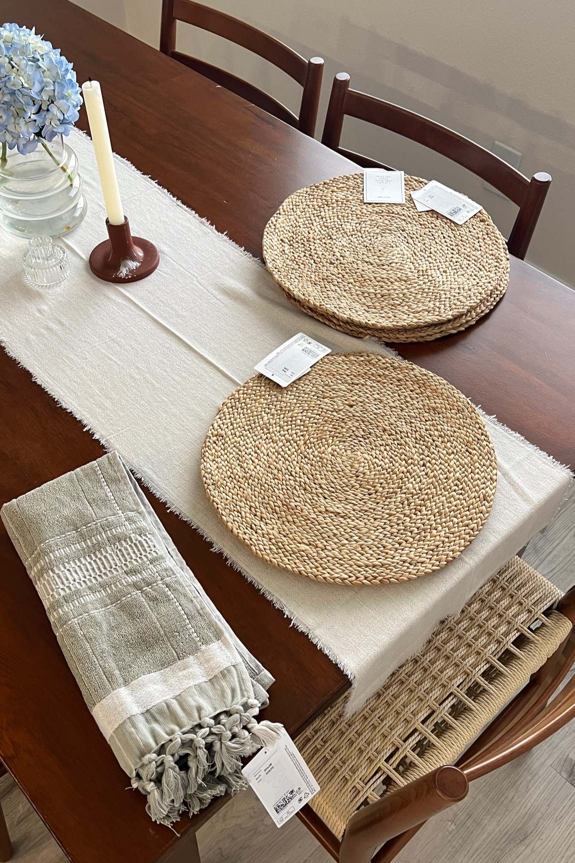 Jute Placemats 

#LTKHome #LTKFindsUnder50