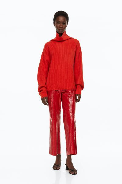 Rib-knit Wool Sweater | H&M (US + CA)