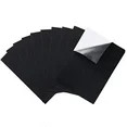 YUEHAO Placemat Black Felt Fabric Adhesive Sheets Multipurpose Velvet Sheet Sticky Glue Back self... | Walmart (US)