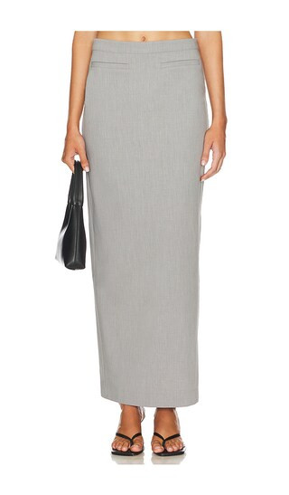 Jones Maxi Skirt in Gray | Revolve Clothing (Global)
