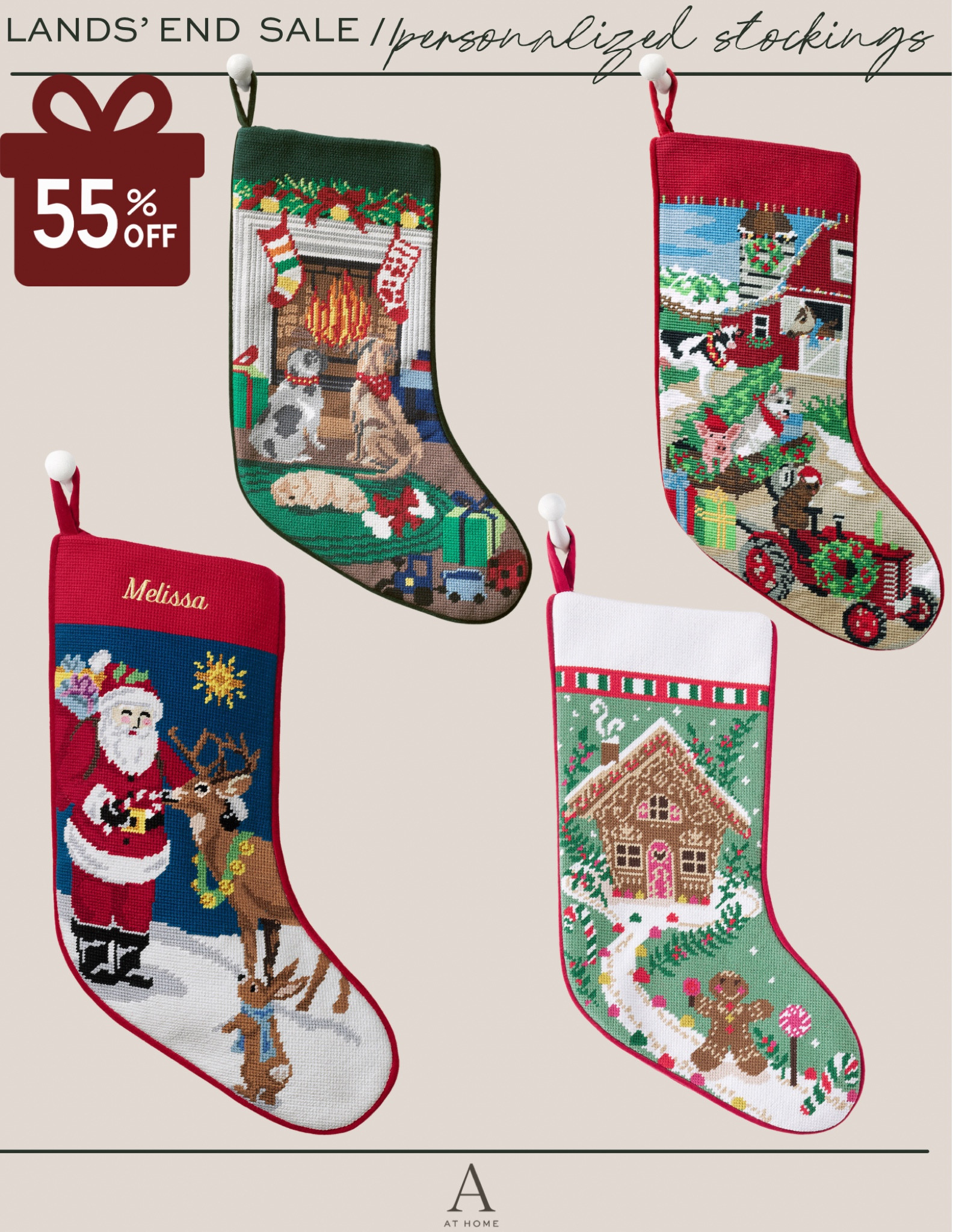 These personalized needlepoint stockings were only $26 each 👍

Kids stockings, personalized stockings, needlepoint stockings, monogram stockings 

#LTKHome #LTKSeasonal #LTKHoliday