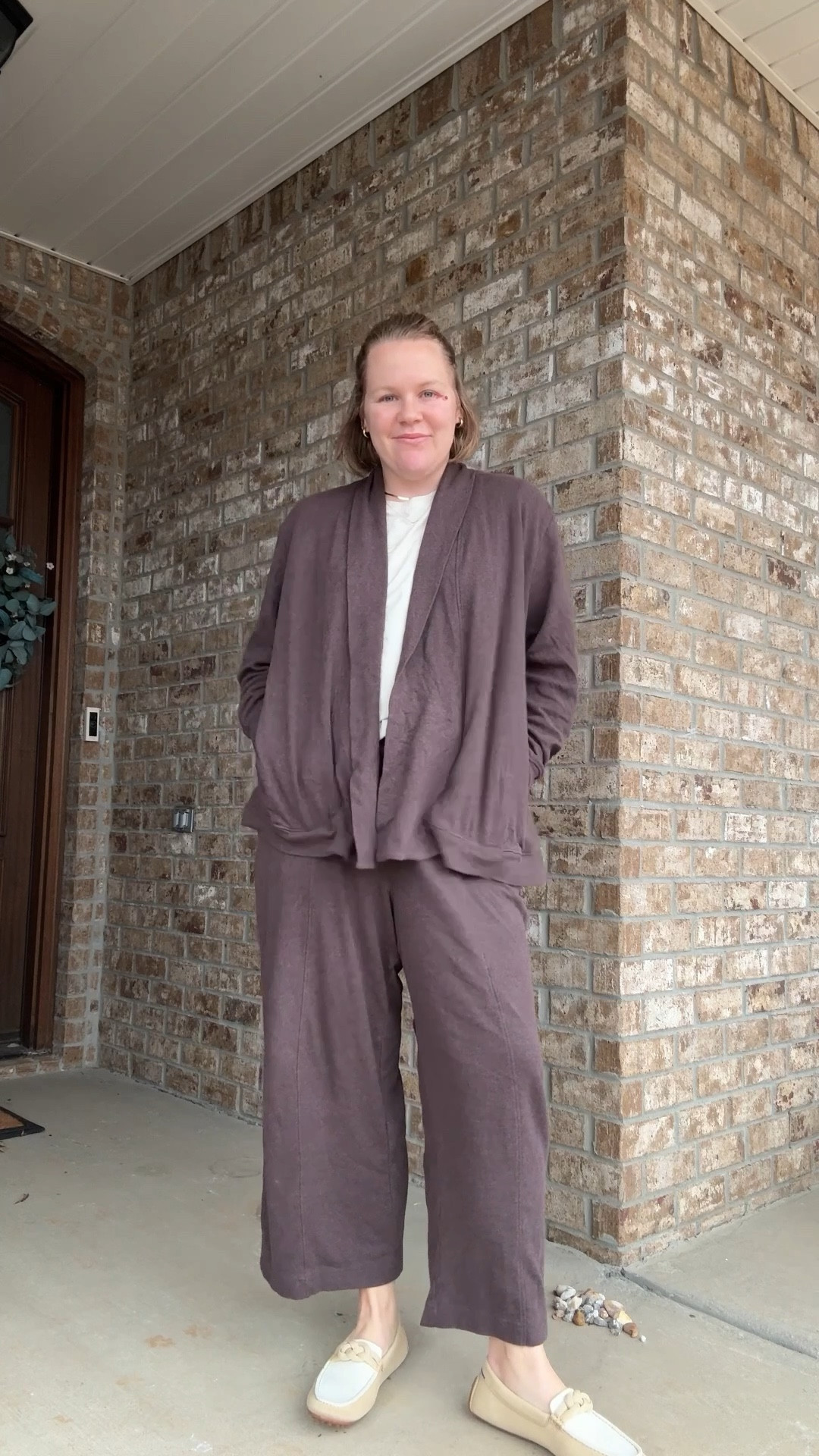 This set from Pact is literally one of my favorites for days I want to be cozy but still need to be seen in public. This is the Airplane Bob Voyage Set and I’m wearing an XL in both top and bottom. Fits TTS and I’ve washed and dried mine. My tee is from Target (fits TTS). Shoes are Rothy’s and my favorite style for a classic timeless look   

#LTKootd #LTKFindsUnder100 #LTKSaleAlert