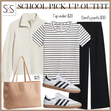 School pick up BASICS perfect for the drop off line or early morning errands 

#LTKSeasonal #LTKstyletip #LTKunder50