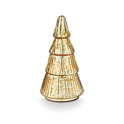 ILLUME Noble Holiday Winter White Mercury Glass Tree Candle, 8.5 oz. | Amazon (US)
