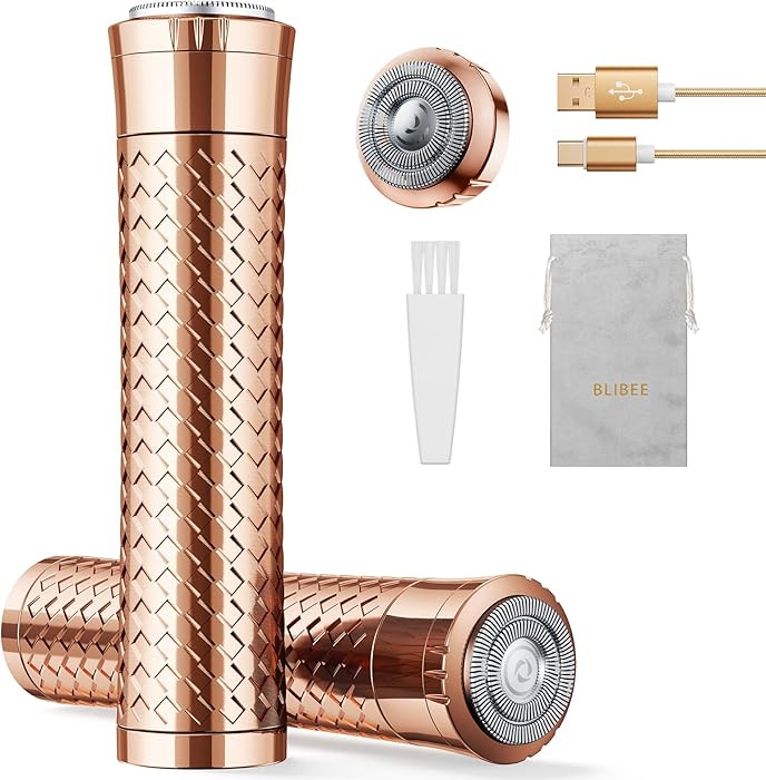 Facial Hair Removal for Women, Rechargeable Hair Removal Device, Painless Face Electric Razor/Sha... | Amazon (US)