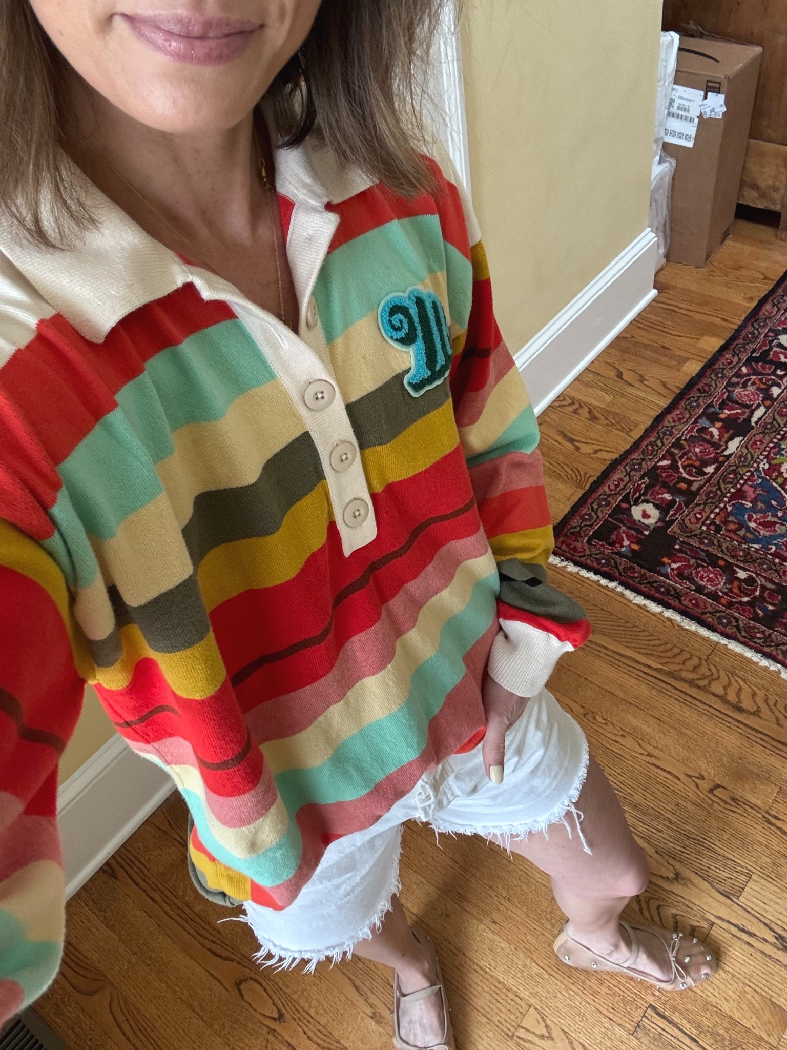 Bright and colorful sweater I’ve been grabbing for all Spring lorain o

#LTKSeasonal #LTKShoeCrush #LTKTravel