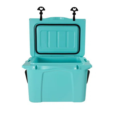 25QT Portable Cooler Box, Outdoor Insulated Cooler With Bottle Opener And Cup Holder, Large High Ice Box With Handle For Travel, Beach, Camping, Fishi | Wayfair North America
