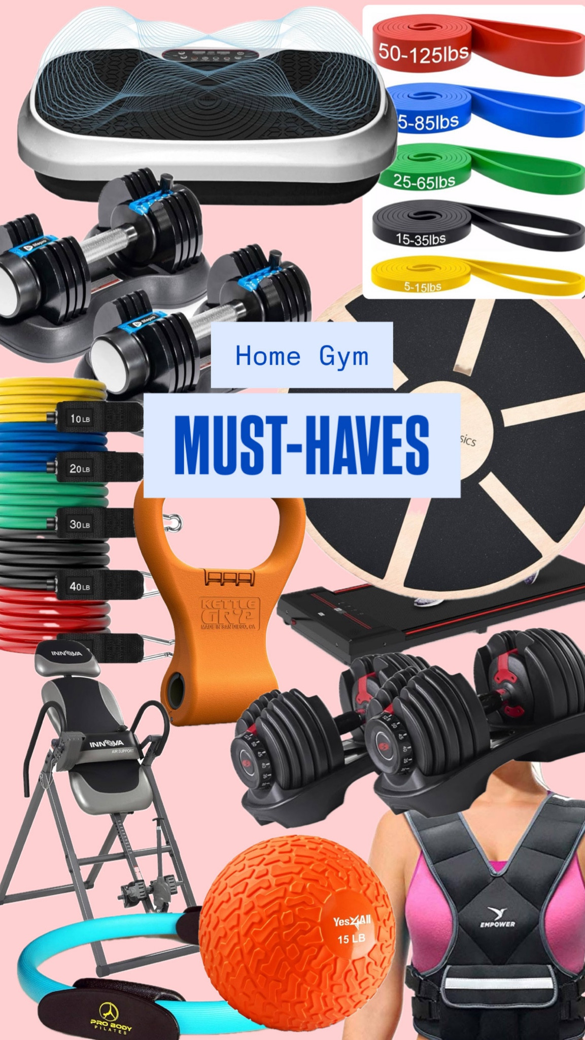 Top-10 Must Haves for a Home Gymm

#LTKOver40 #LTKFitness #LTKActive