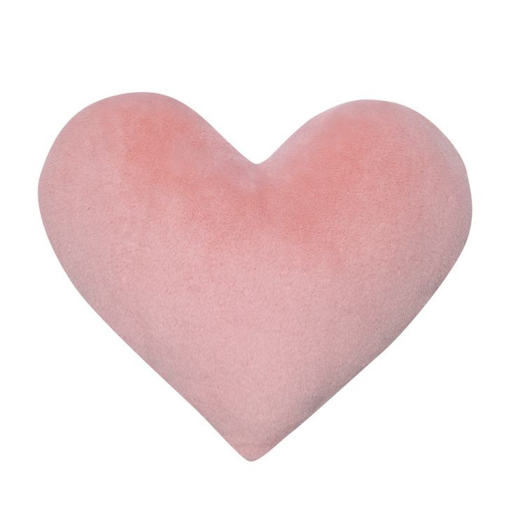 Lambs & Ivy Signature Heart to Heart Soft Pink Decorative Pillow | Target