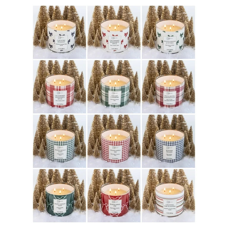 Mainstays White Mocha Marshmallow  Scented 3-Wick  Candle, 13 oz. | Walmart (US)