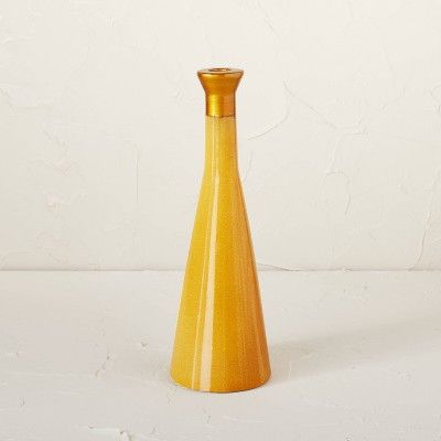 Green Ceramic Candleholder - Opalhouse™ designed with Jungalow™ | Target