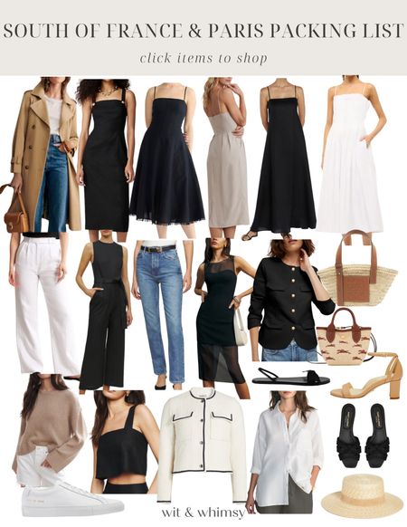 South of France and Paris spring packing list
Spring vacation outfits
Spring looks
Trench coat
Midi dresses
Evening dresses
Linen
Straw totes 

#LTKSeasonal