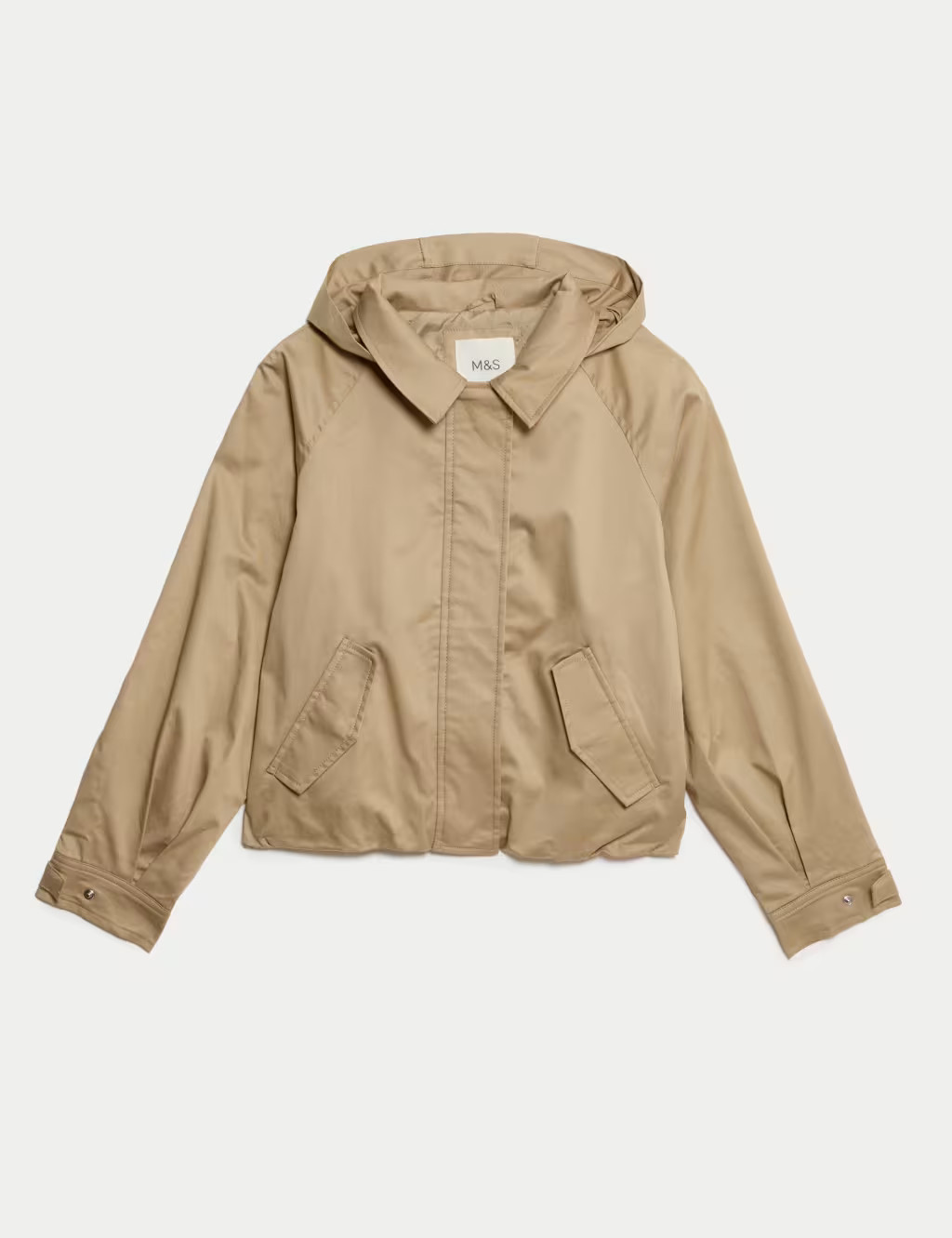 Cotton Rich Cropped Trench Utility Jacket (2-16 Yrs) | Marks & Spencer (UK)