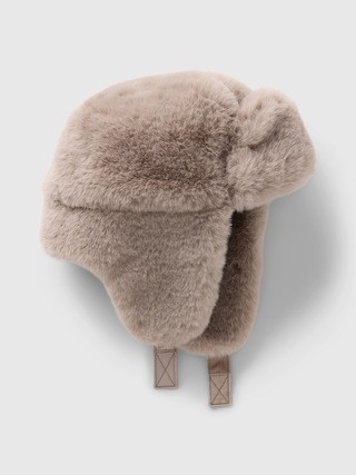 Kids Faux Fur Trapper Hat | Gap (US)
