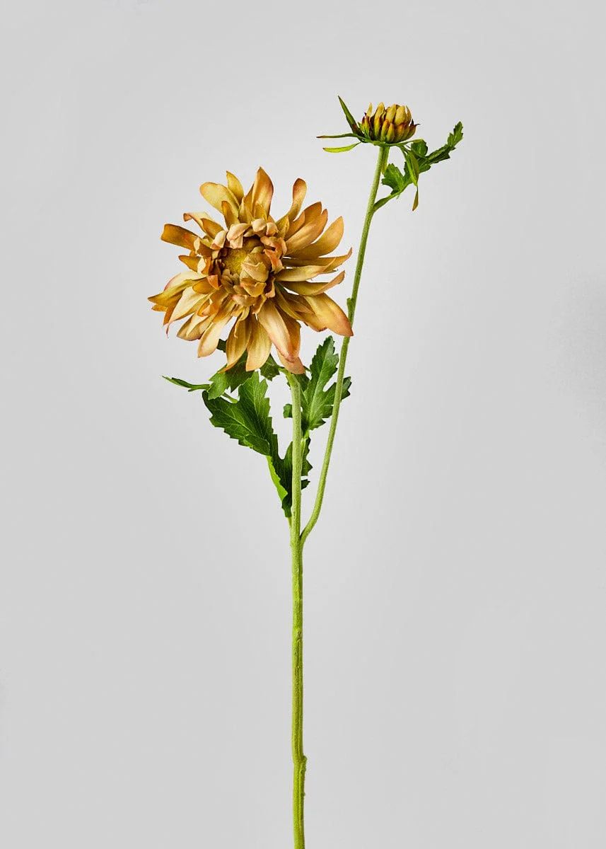 Terracotta Mauve Mum Stem | Silk Flowers in Fall Colors | Afloral.com | Afloral