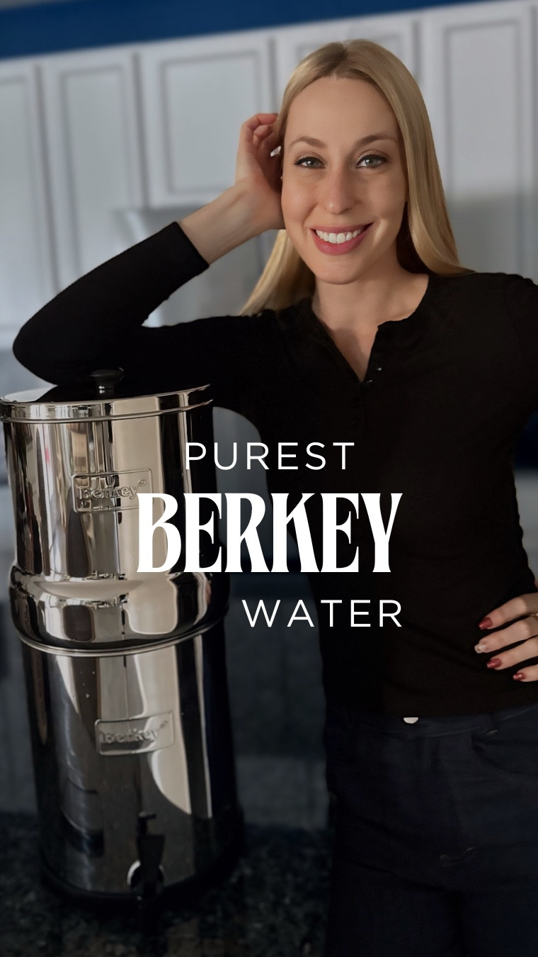 If you are still drinking water from the faucet and not from a Berkey in 2026, you are doing it wrong 💧 

Berkey water filtration systems are the most advanced, offering the purest form of water that your body needs. 

The past few years, I have been switching over to a low tox lifestyle and this water filtration system is perfect for living a cleaner and healthier life. 

Make the switch in 2026 like I did 💞

#LTKdayinmylife #LTKselfcare #LTKHome