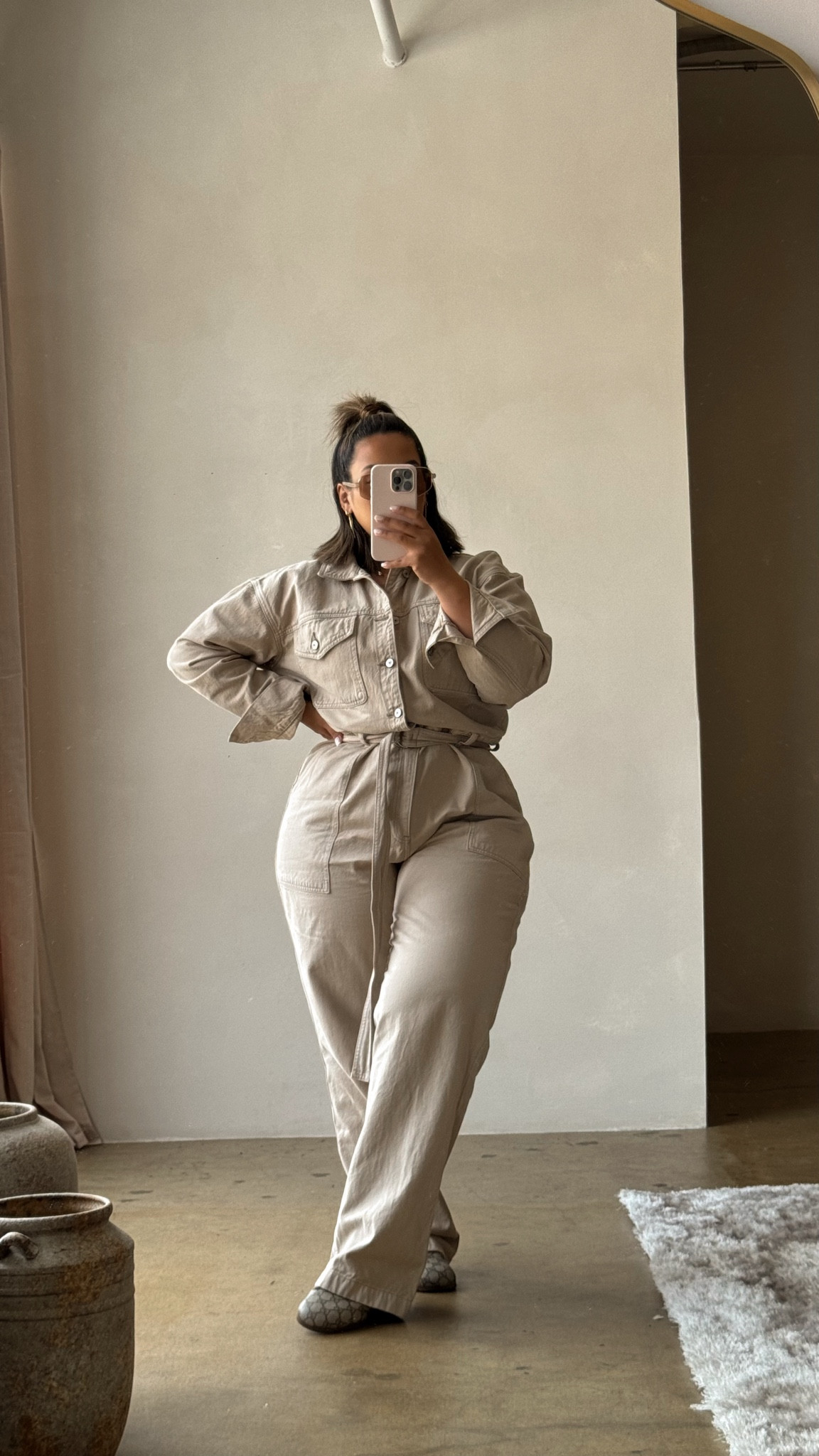 Work OOTD 🤍 