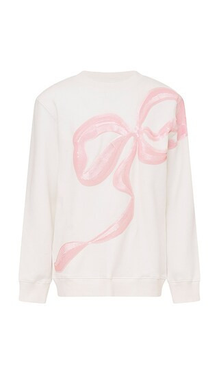 LoveShackFancy Kids Serafina Sweatshirt in Blush. - size 3 | Revolve Clothing (Global)