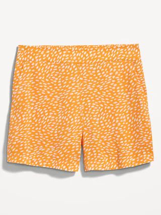 High-Waisted Playa Soft-Spun Shorts for Women -- 4-inch inseam | Old Navy (US)