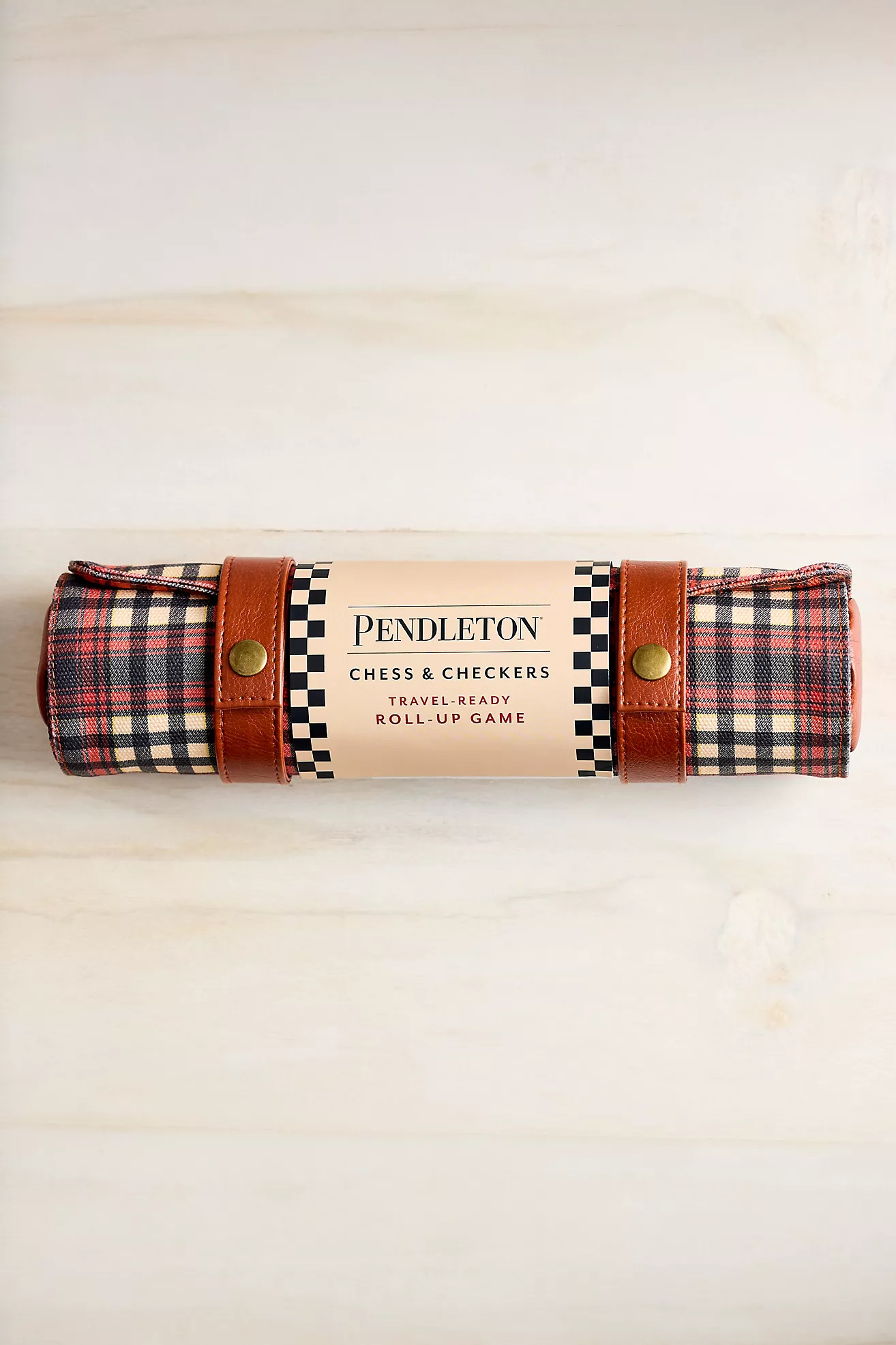 Pendleton Travel Chess + Checkers Set | Anthropologie (US)