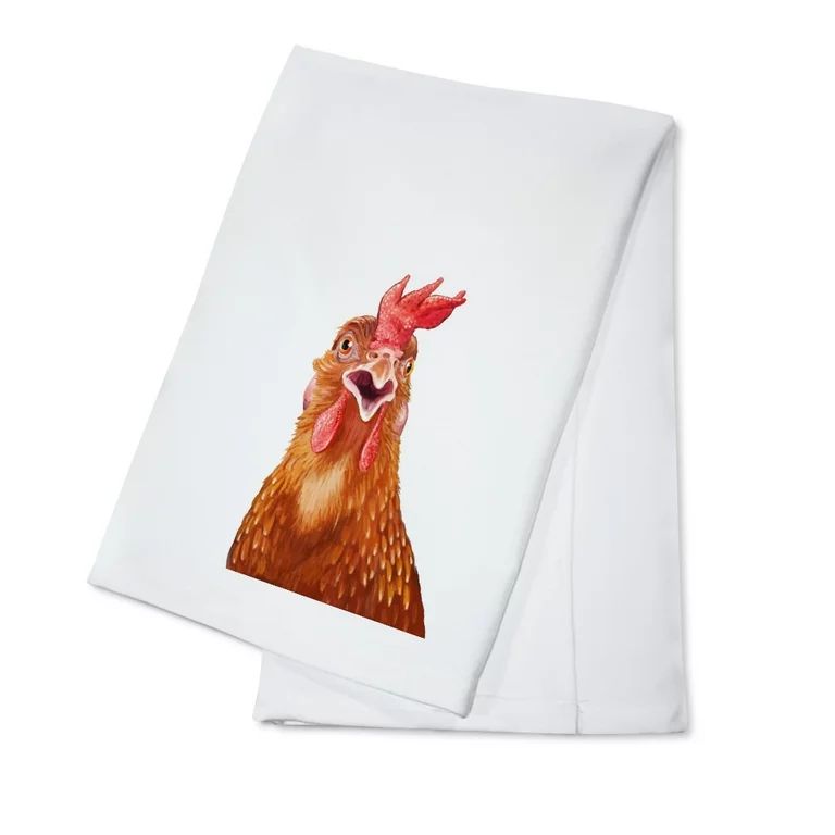 Chicken - Lantern Press Artwork (100% Cotton Kitchen Towel) | Walmart (US)