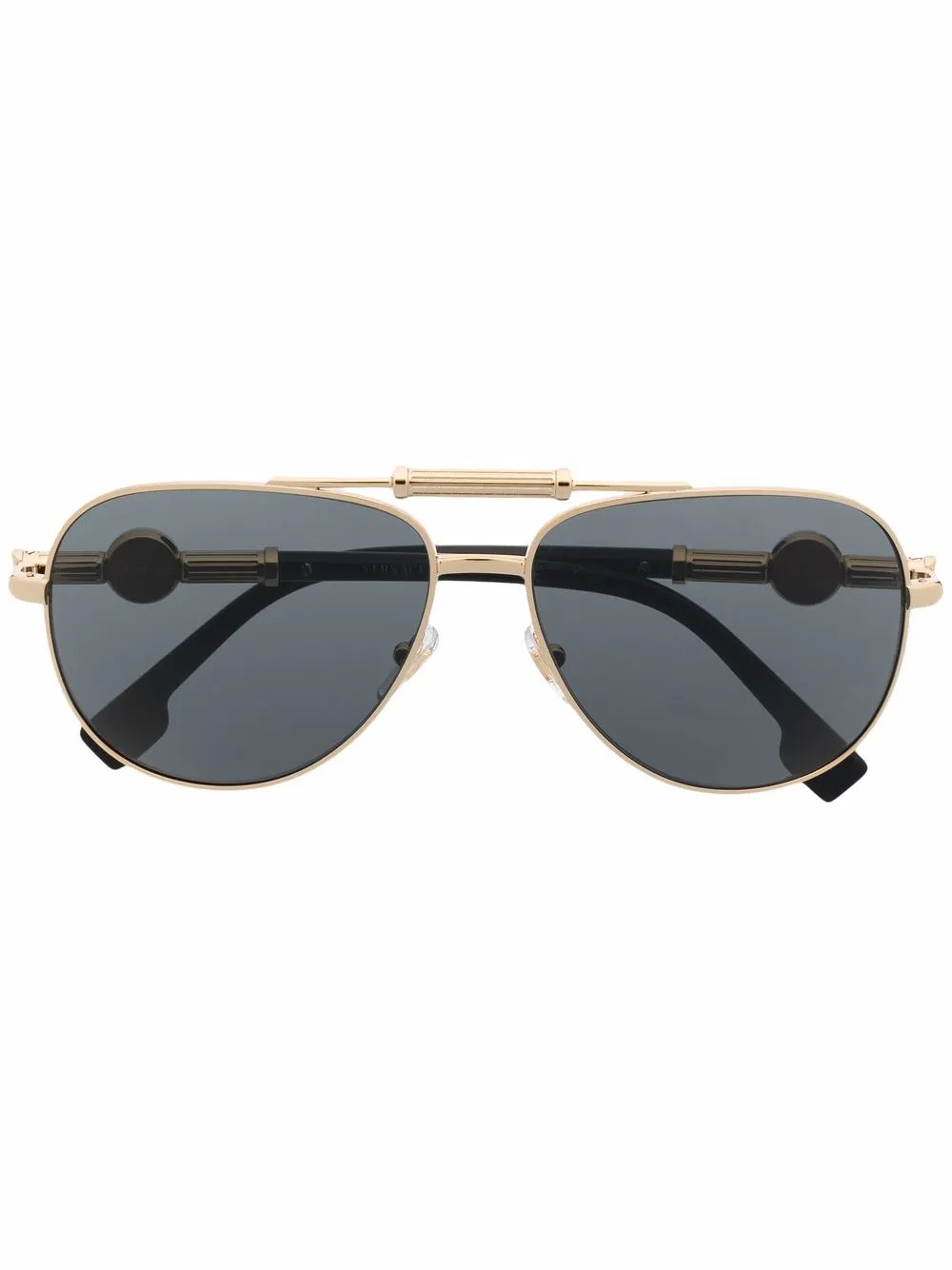 Versace Eyewear Pilotenbrille Mit Medusa - Farfetch | Farfetch Global