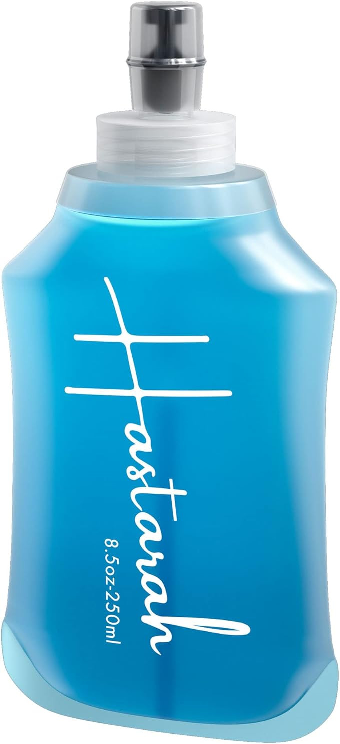 Hastarah Flexible Silicone Running Water Bottle, 8.5 Fluid Ounces, BPA & PVC Free | Amazon (US)