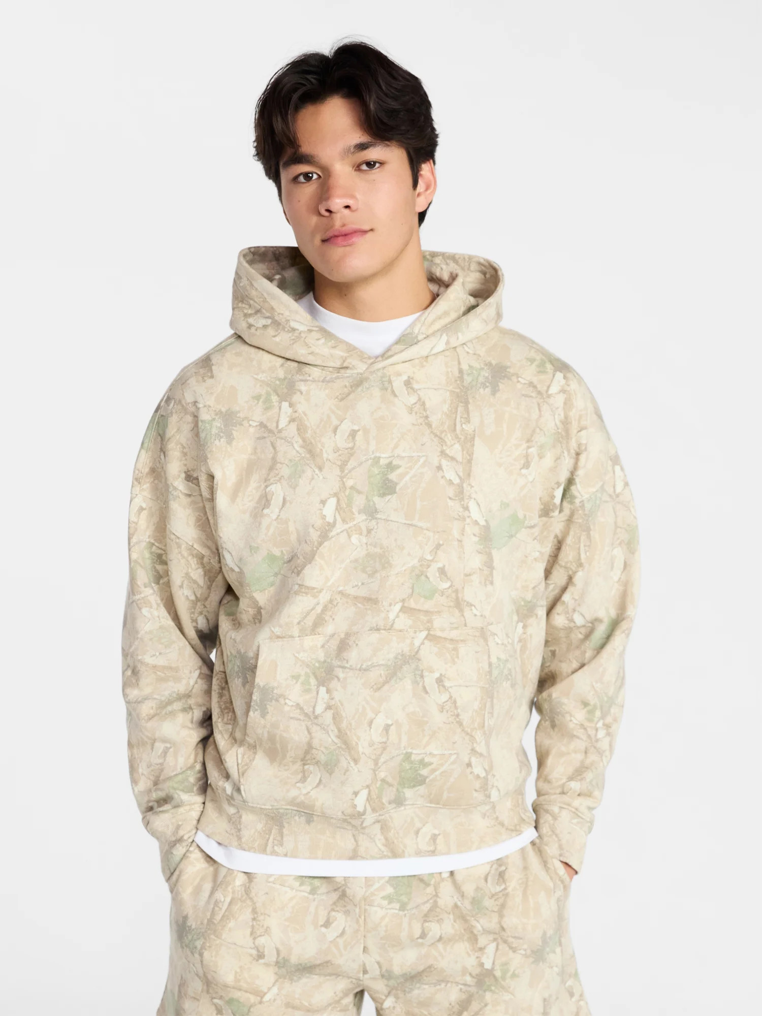 No Boundaries Oversized Hoodie with Long Sleeves, Men's XS-5XL | Walmart (US)