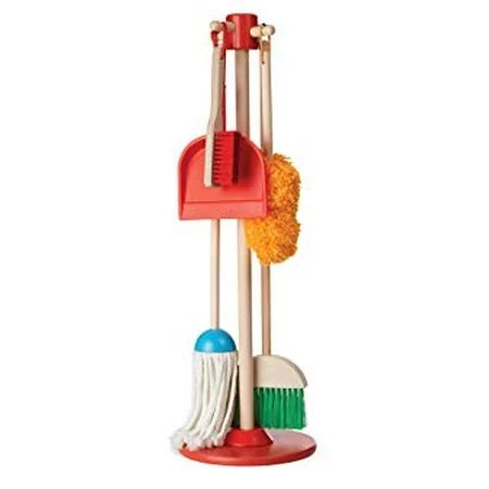 Melissa & Doug Let's Play House Dust! Sweep! Mop! 6-Piece Pretend Play Set | Walmart (US)