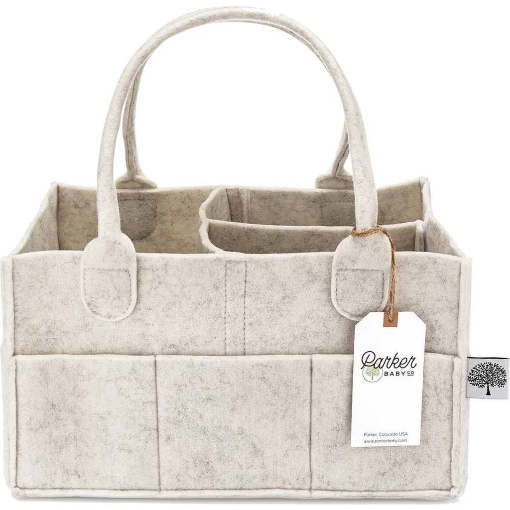 Parker Baby Co. Diaper Caddy in White at Nordstrom, Size Medium | Nordstrom