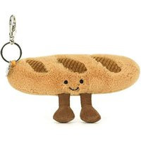 Jellycat - Amuseables Baguette Bag Charm Brown - Jellycat | JD Williams (UK)