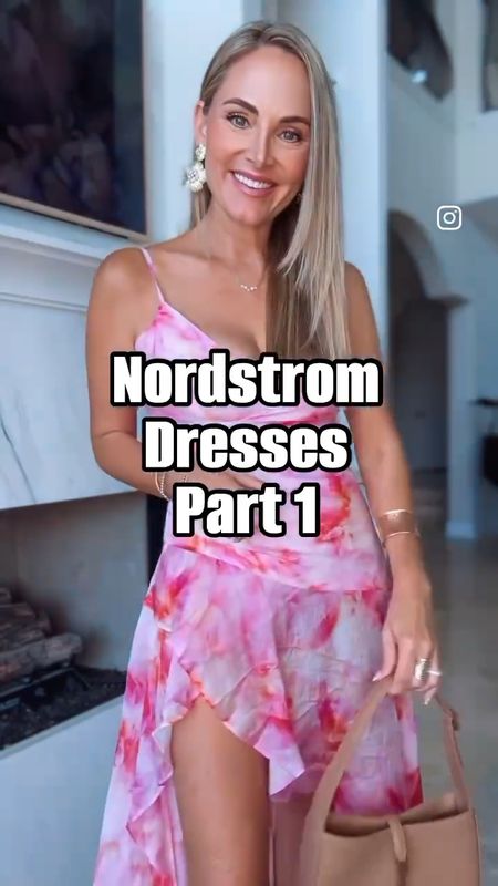 Beautiful Nordstrom spring dresses I'm loving for baby shower dresses, wedding guest dresses, or Mother's Day dress.

#LTKVideo #LTKFindsUnder100 #LTKOver40