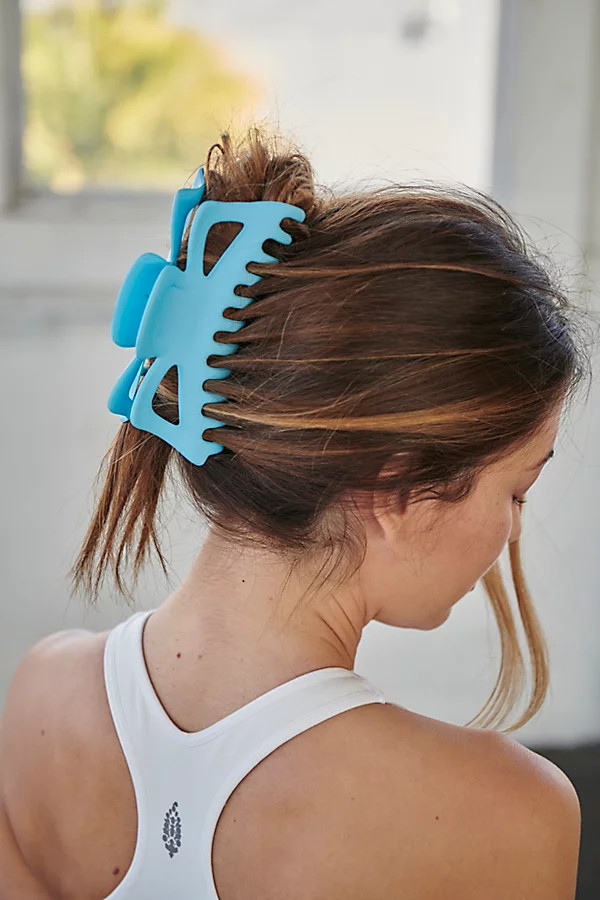 Underwater Claw by Free People, Sky Blue, One Size | Free People (Global - UK&FR Excluded)