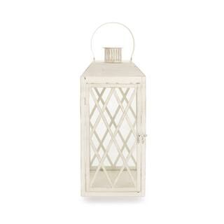 Darice® White Lantern W/sturdy Ring & Vented Roof: 7.25 X 19 Inches | Michaels® | Michaels Stores