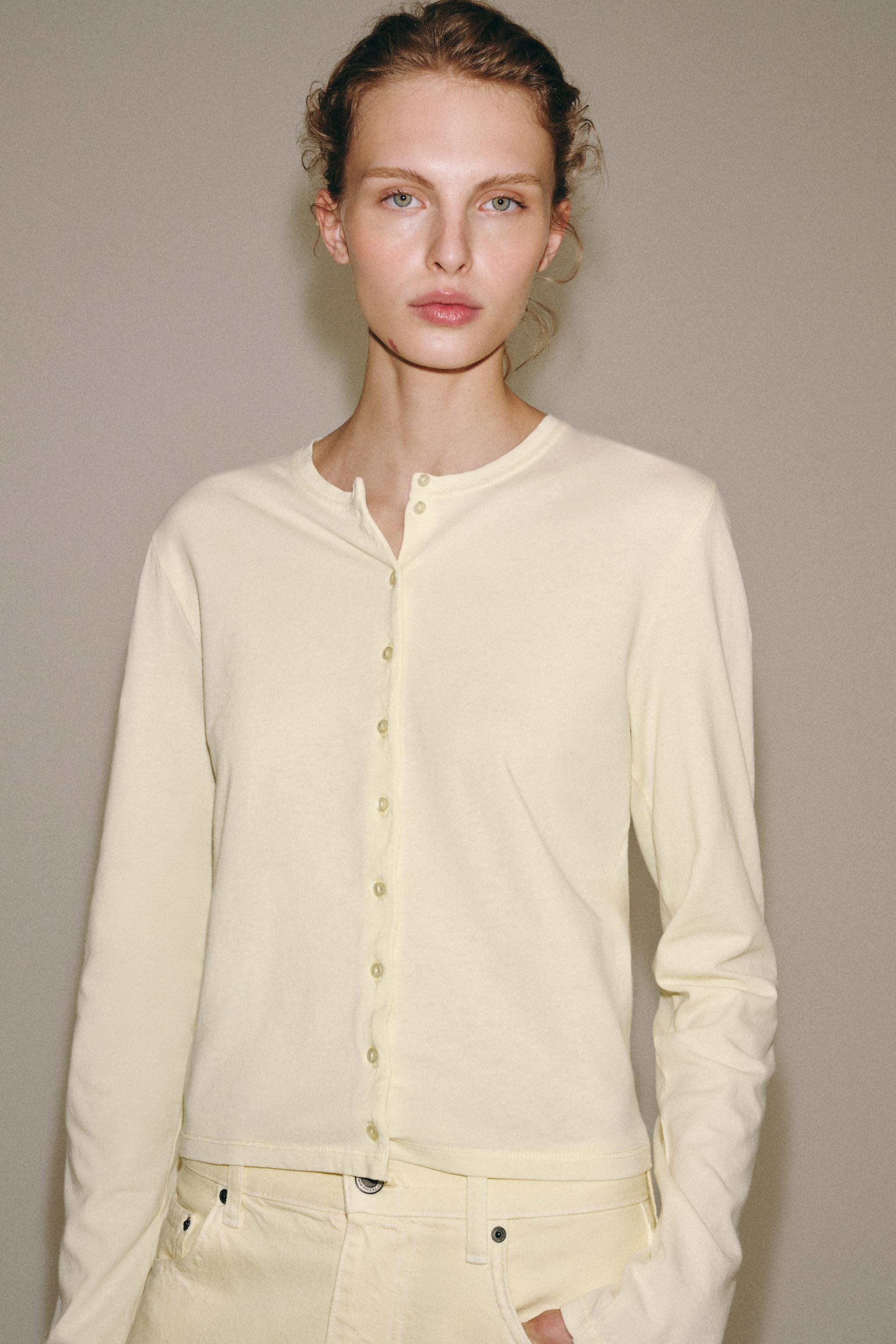 100% COTTON BUTTON-UP T-SHIRT | Zara UK