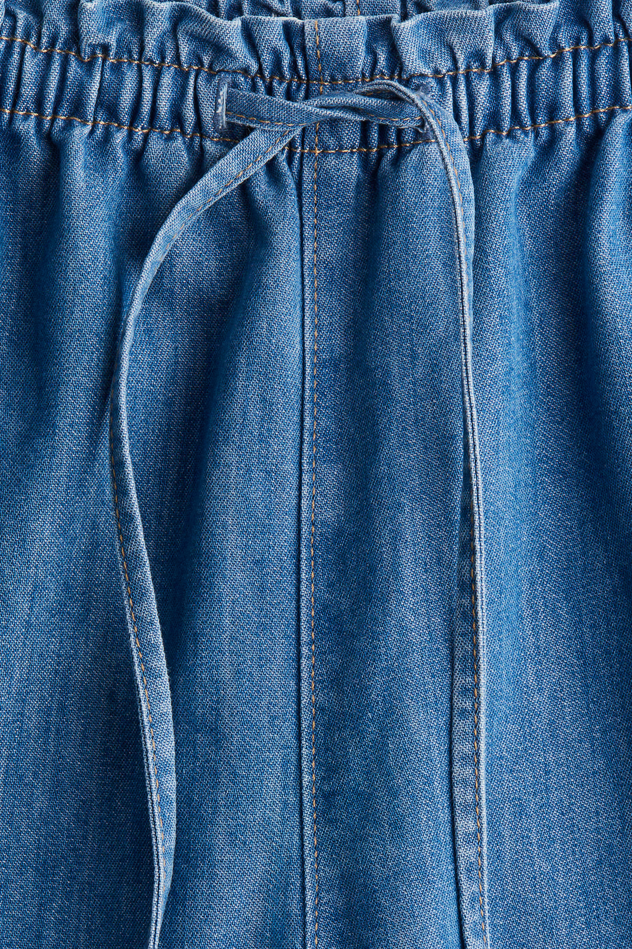 Denim Pull-on Pants | H&M (US + CA)