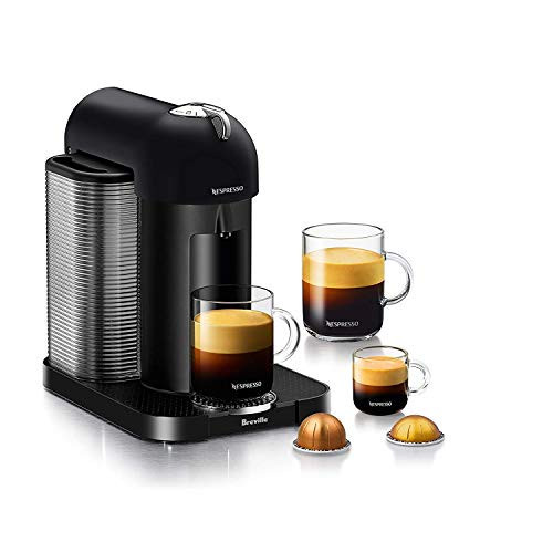 Nespresso Vertuo Coffee and Espresso Maker by Breville, Matte Black, 400 mL Capacity | Amazon (US)