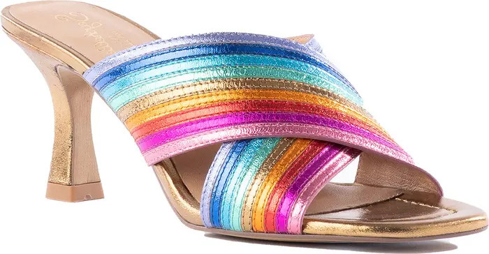 Fleet Rainbow Crisscross Sandal (Women) | Nordstrom Rack