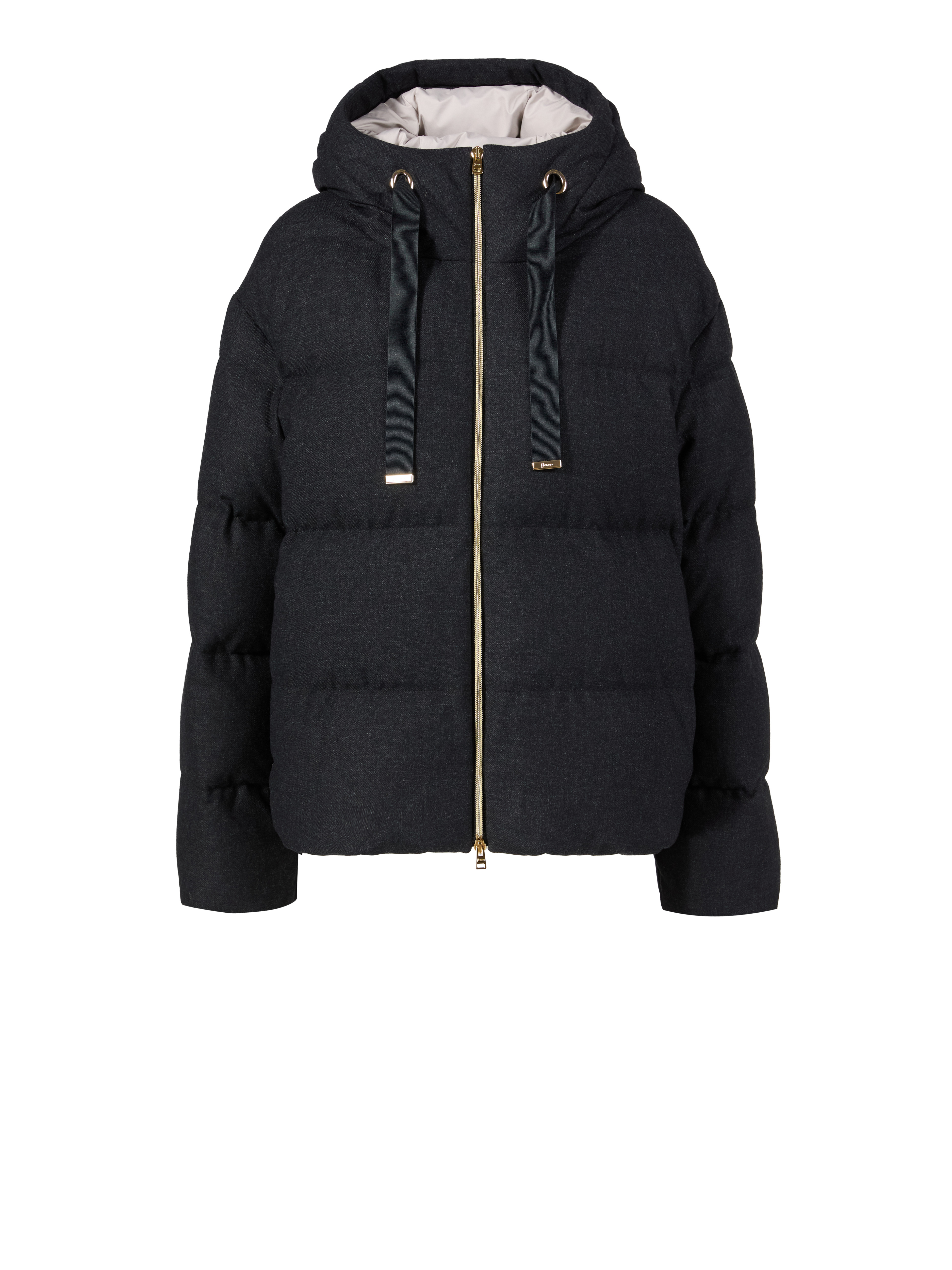 Cashmere-Daunenjacke in Grau | 42 | 2100006830514 | Unger-Fashion.com