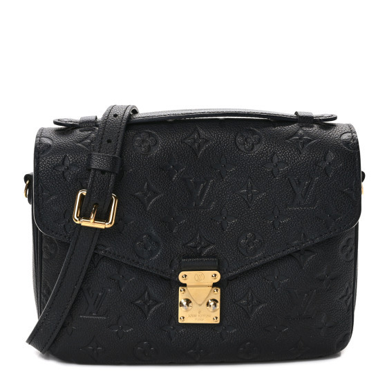 LOUIS VUITTON Empreinte Pochette Metis Black | FASHIONPHILE (US)