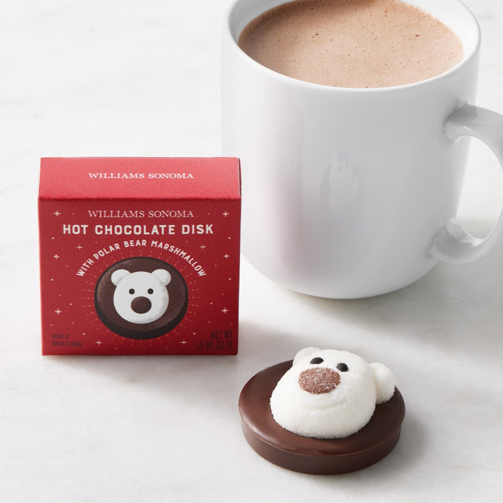 Williams Sonoma Polar Bear Hot Chocolate Disk | Williams-Sonoma