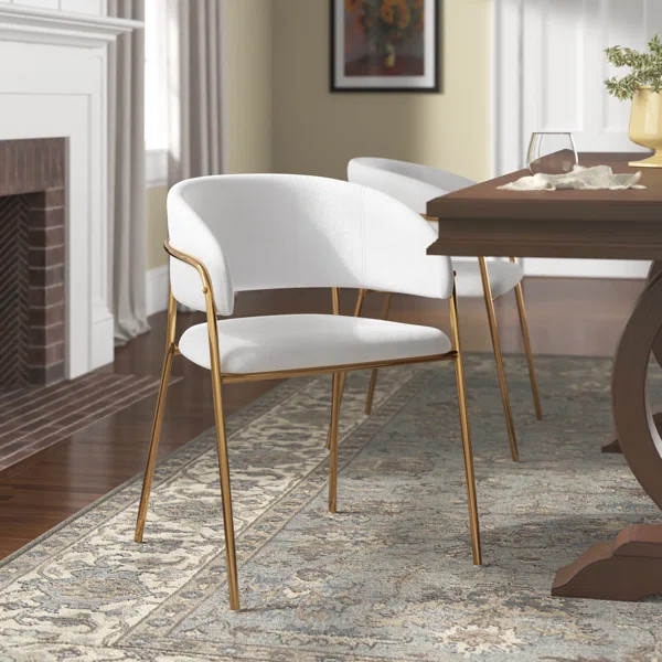 Saif Velvet Arm Chair (Set of 2) | Wayfair North America